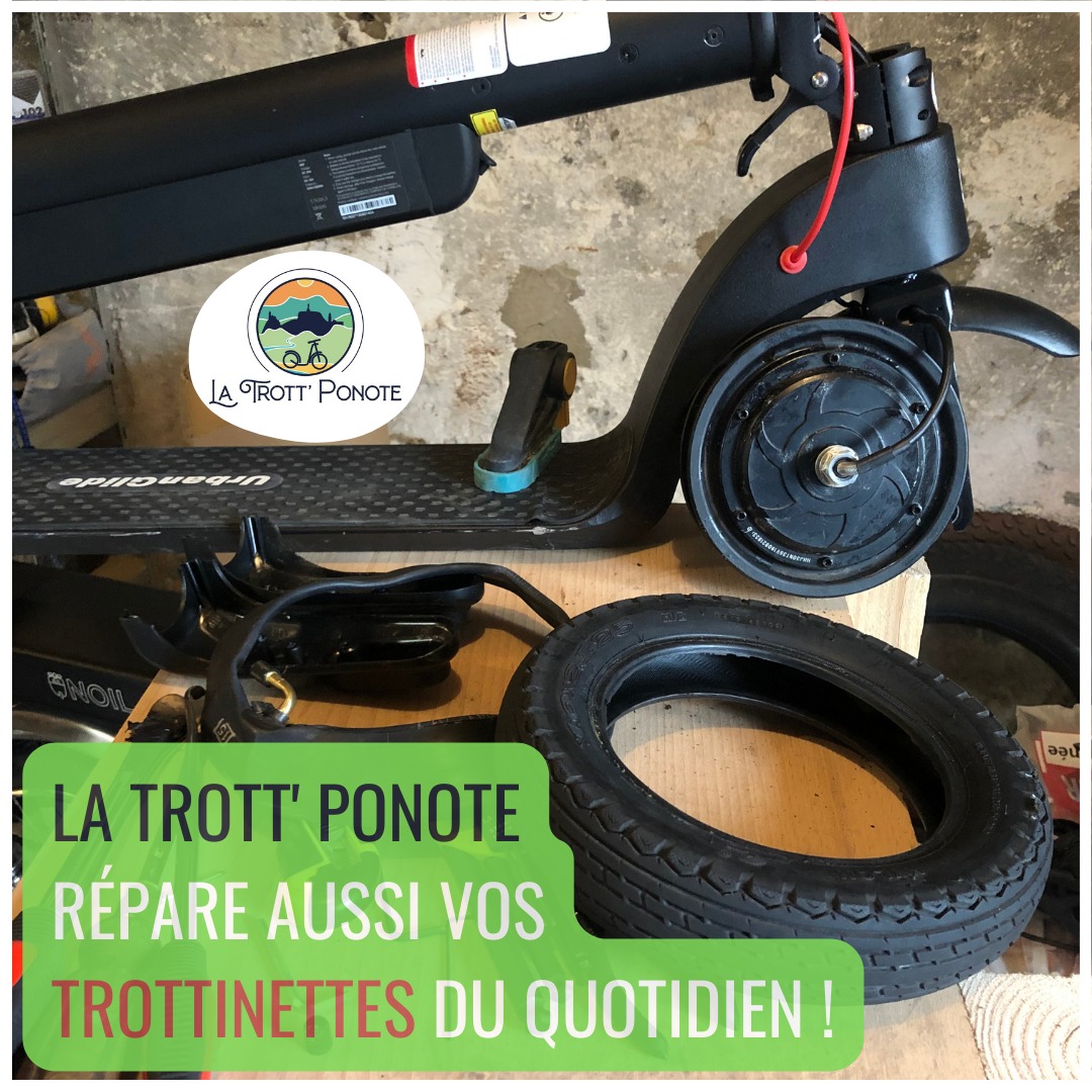 reparation trottinette electrique le puye en velay